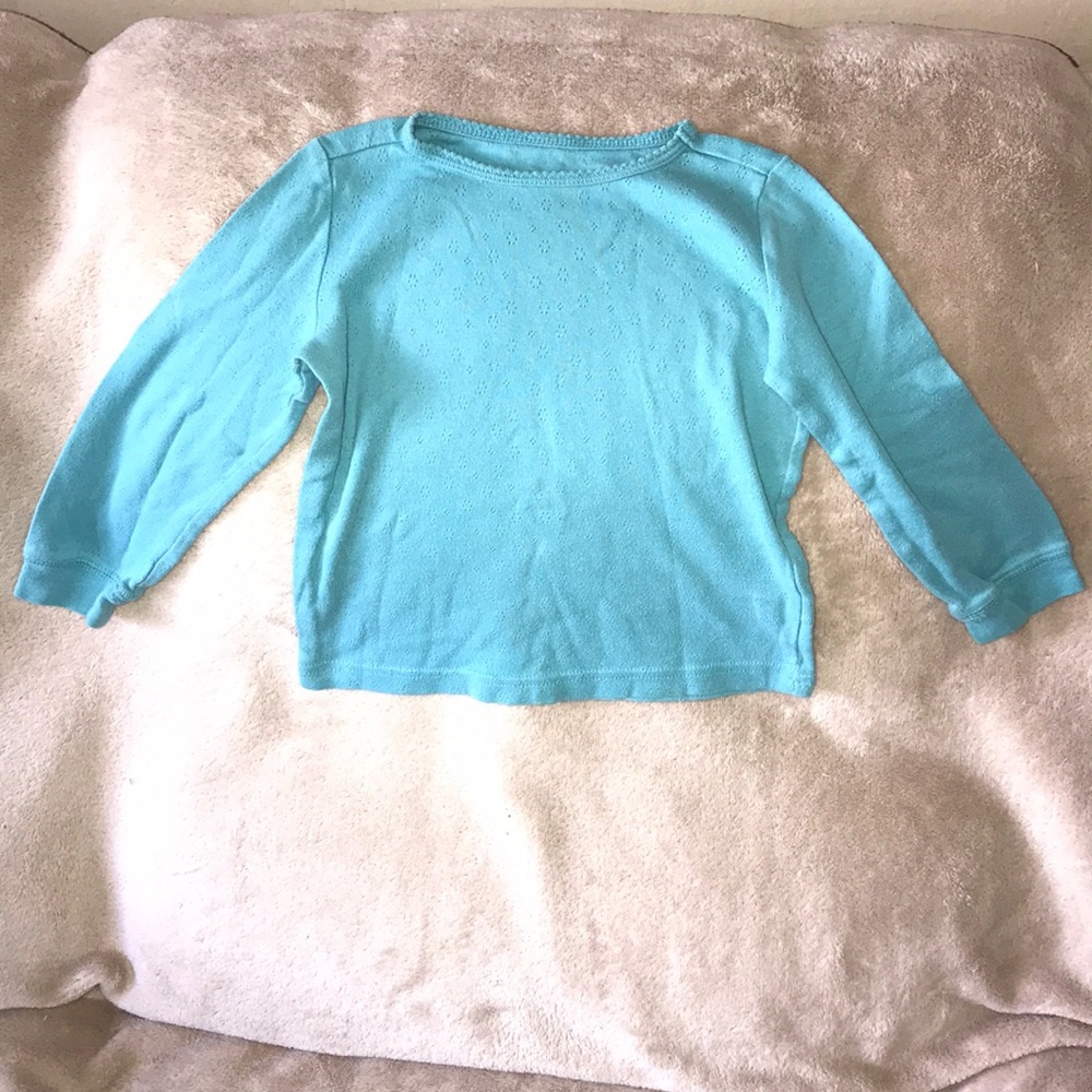 Sprockets 3T blue long sleeved shirt 💕